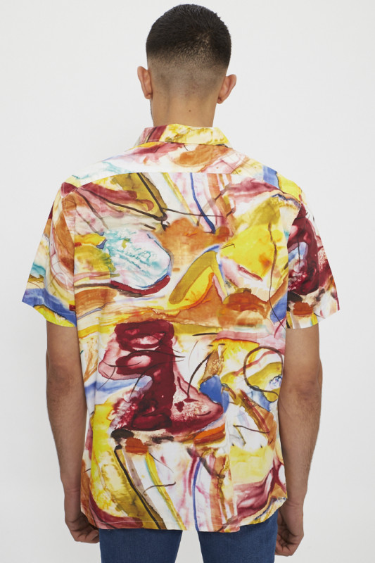 Chemise manches courtes Camp Sunset homme Levi's coupe confort