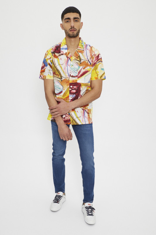 Chemise manches courtes Camp Sunset homme