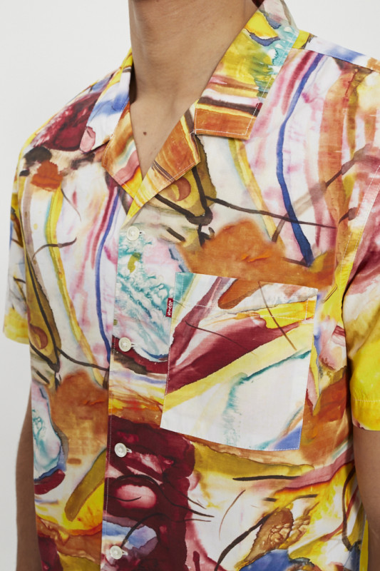 Chemise manches courtes Camp Sunset homme Levi's 100% coton