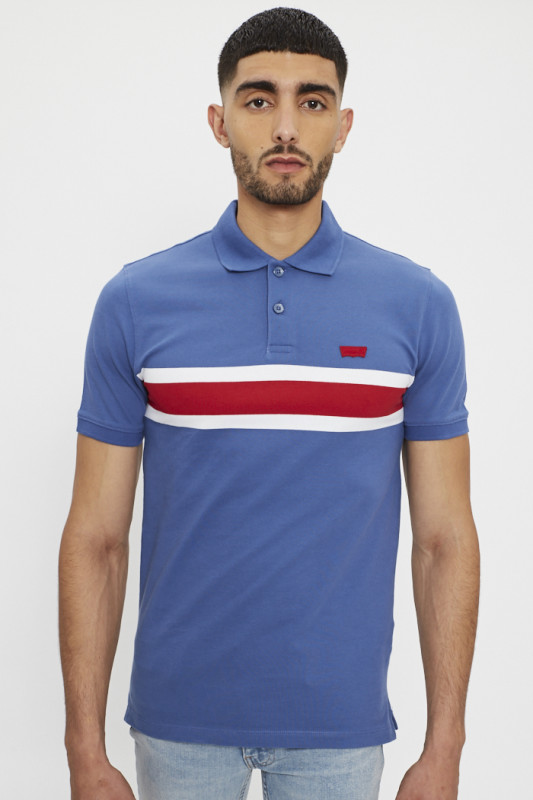 Polo slim housemark bleu navy homme