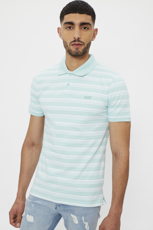 Polo slim Housemark vert d'eau homme Levi's