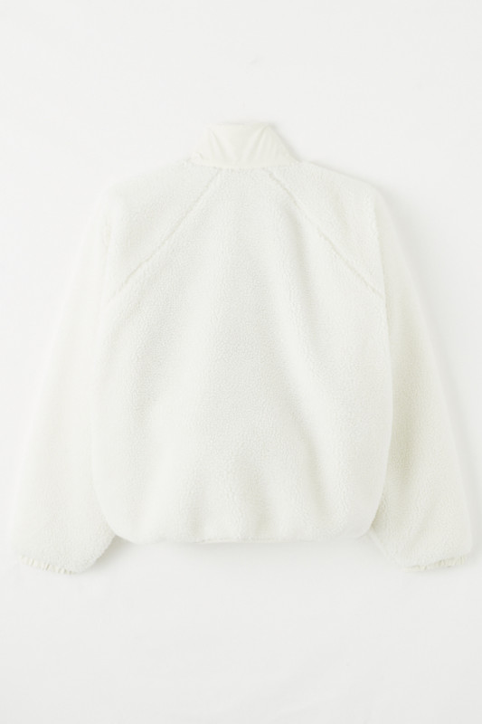 Veste crème réversible sherpa femme Tommy Hilfiger