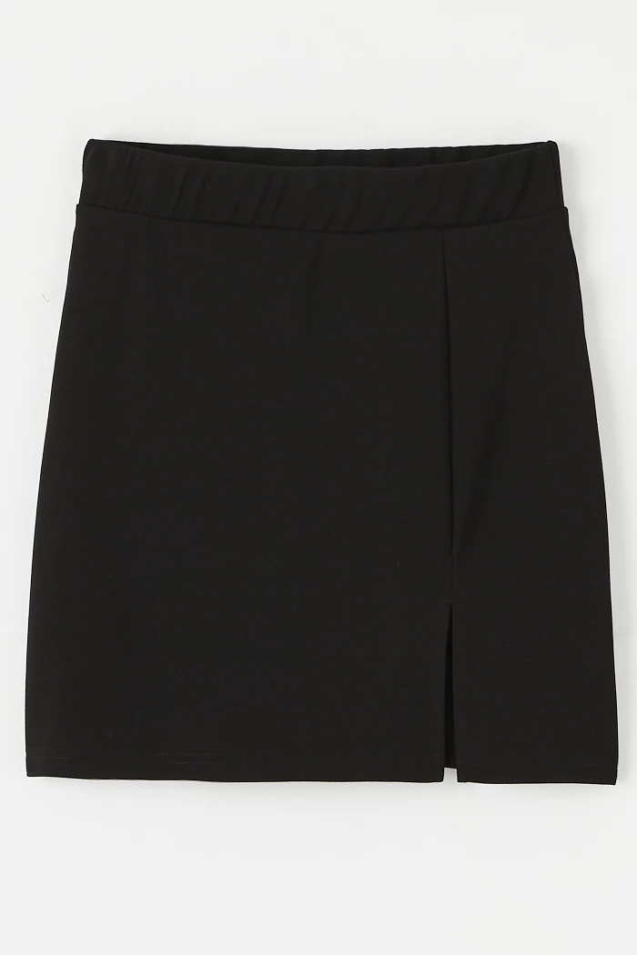 JUPE-SHORT À NŒUD - Noir | Canada