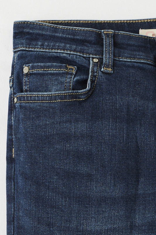 Jeans slim taille moyenne bleu denim marque Only