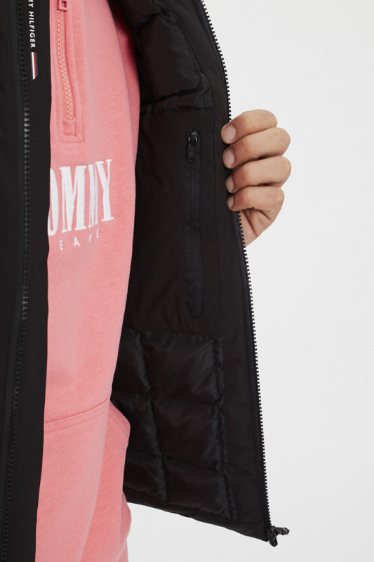 Veste sans manches noir col rond homme Jack & Jones coupe standard