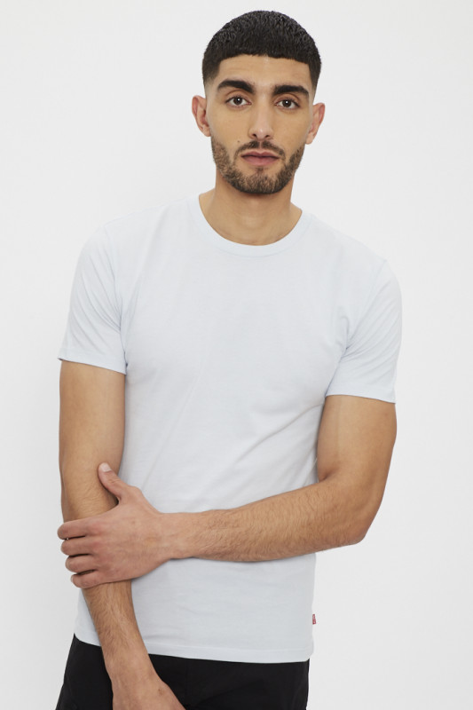 Lot De 2 T-shirts Limeys Homme – Taille L – Couleur Noire