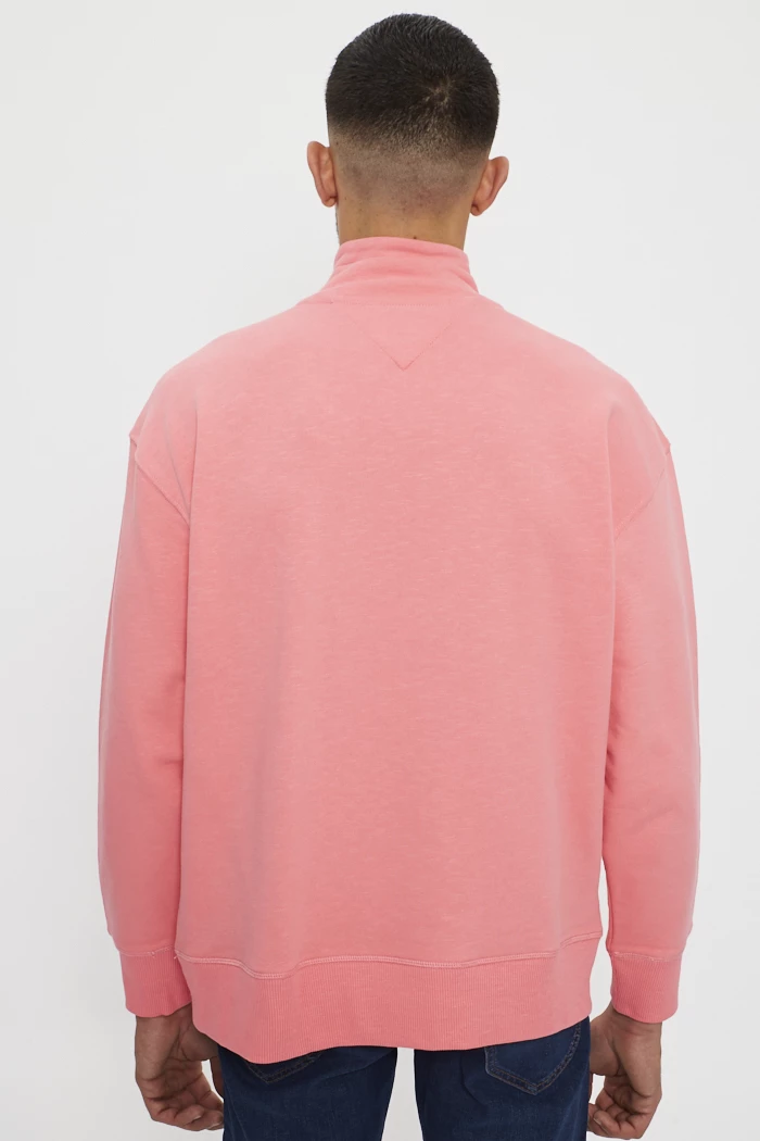COTTON CITIZEN TAILLE S Orange Noir Cravate Teinture Coton Sweat