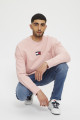 Sweatshirt rose 100% coton