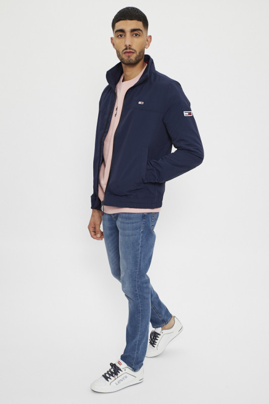 Blouson casual bleu marine