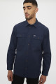 Chemise bleu nuit coupe droite