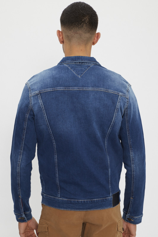 Veste en jean denim délavé homme Tommy Hilfiger