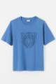T-shirt Tigre et strass bleu JDY