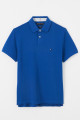 Polo bleu coupe regular Tommy Hilfiger