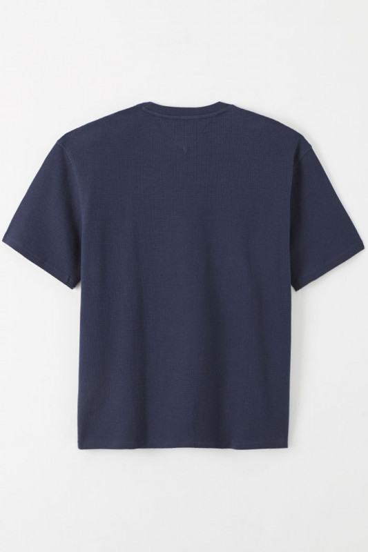 T-shirt bleu marine manches courtes Tommy Hilfiger