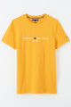 T-shirt orange en coton biologique Tommy Hilfiger