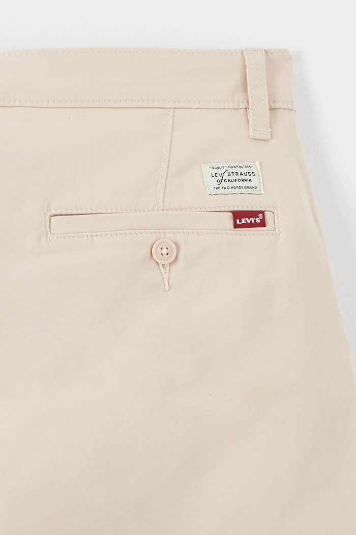 Short Chino Beige Homme Topman - Taille 34, Coupe Classique