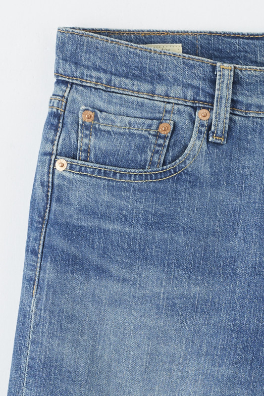 Short en jean modèle 405 Levi's homme en coton mélangé