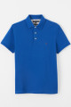 Polo bleu manches courtes Tommy Hilfiger