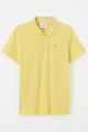 Polo jaune coupe régulière Tommy Hilfiger