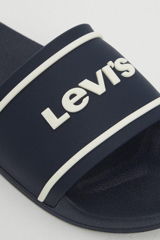 Claquette Navy Blue 3D Levi's homme matière synthétique