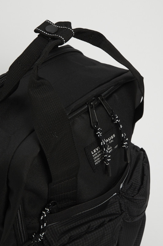 Sac à dos noir multifonctions Levi's homme pour les voyages