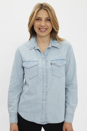 Chemise jean femme levi's cheap
