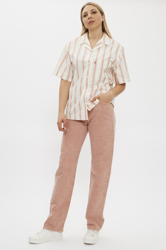 Chemise manches courtes à rayures Alfie pour femme Levi's