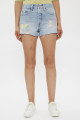 Short en jean 501 Original à fleurs multicolores