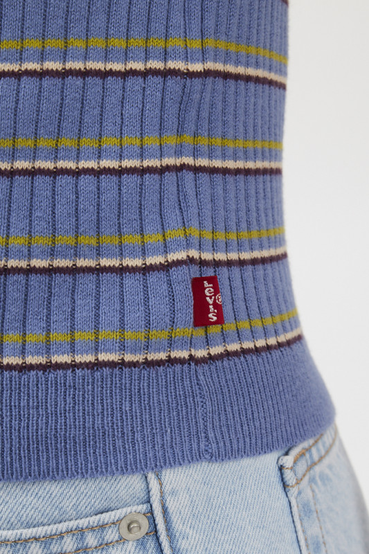 Polo manches courtes Soda pour femme Levi's en coton