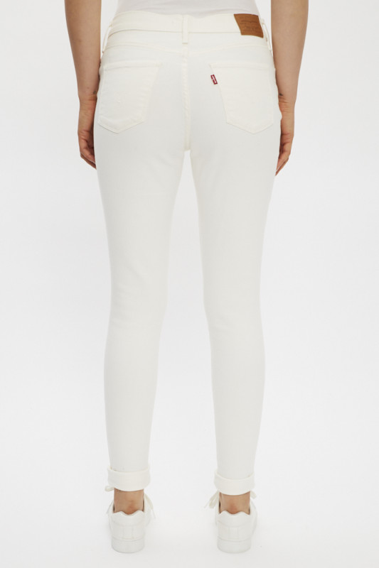 Jeans 720 super skinny taille haute blanc pour femme