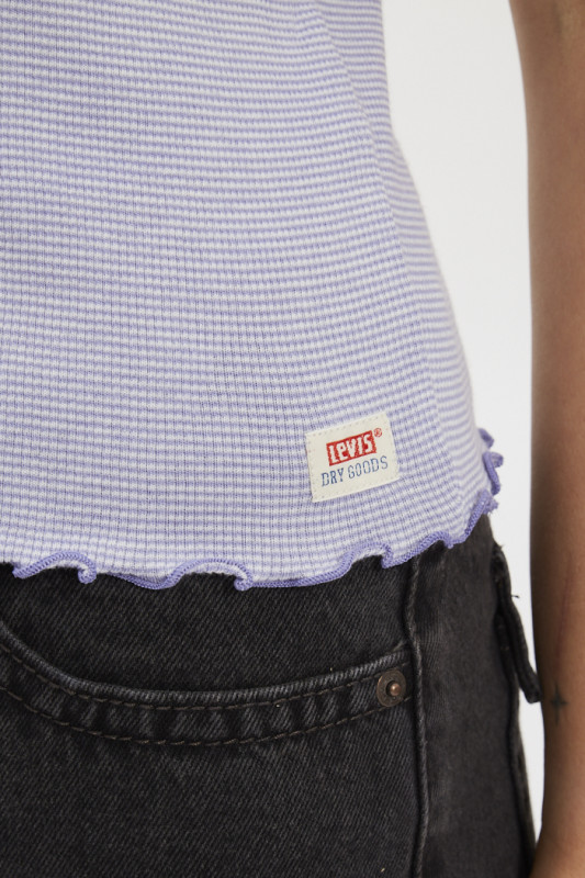 top sans manches mauve modèle Dry Goods poru femme Levi's