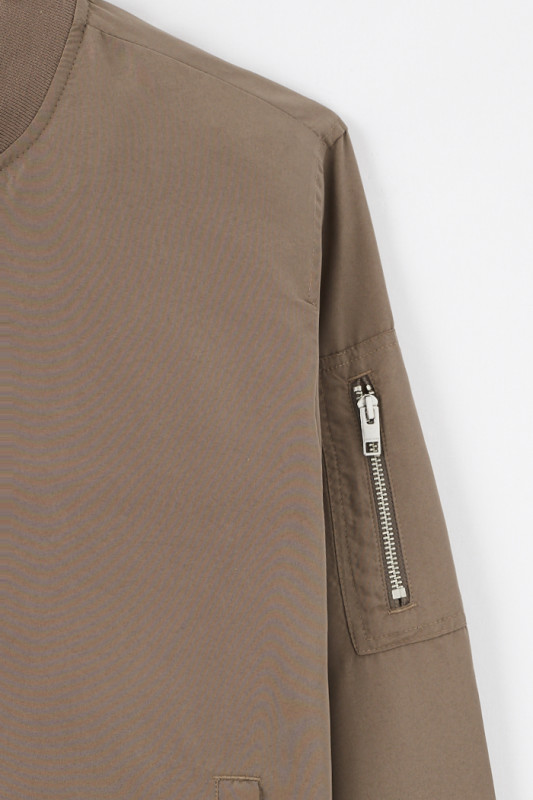 Bomber Jack & Jones pour homme marron zippé