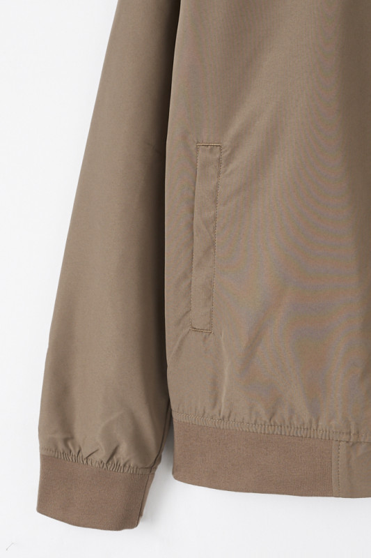 Bomber falcon Jack & Jones pour homme marron zippé