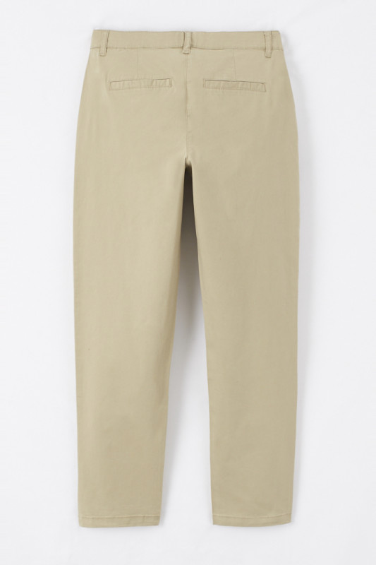 Pantalon chino beige