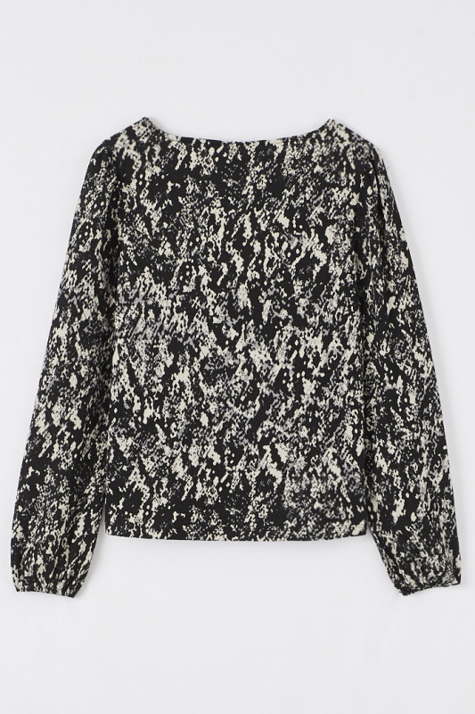 Chemisier imprimé Black snake pour femme JDY