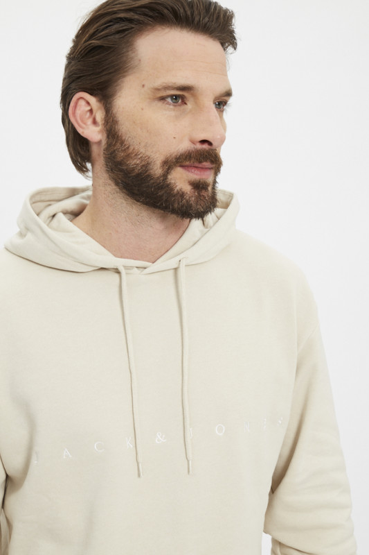 Sweat à capuche avec logo brodé Jack & Jones
