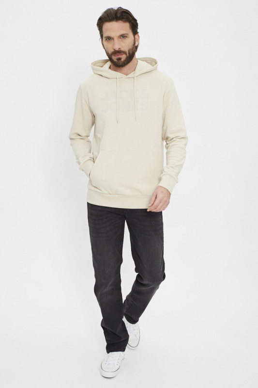 Sweat à capuche hood moonbeam Jack & Jones
