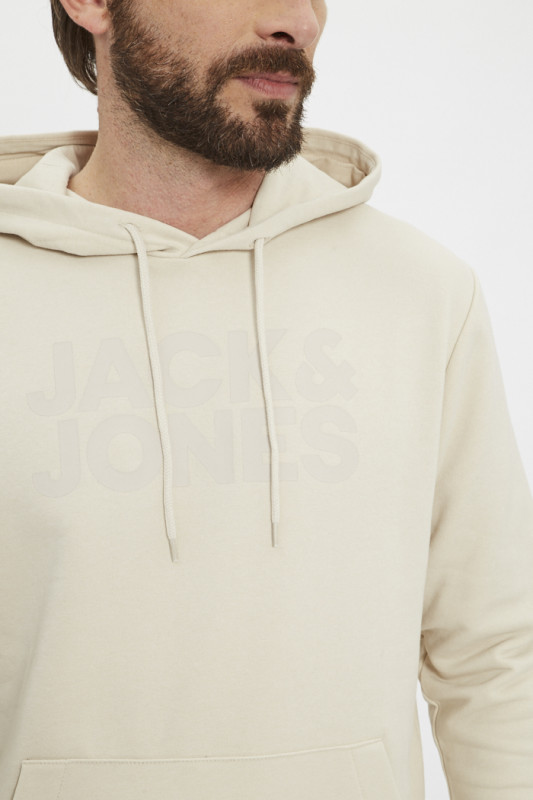 Sweat à capuche hood moonbeam en coton mélangé