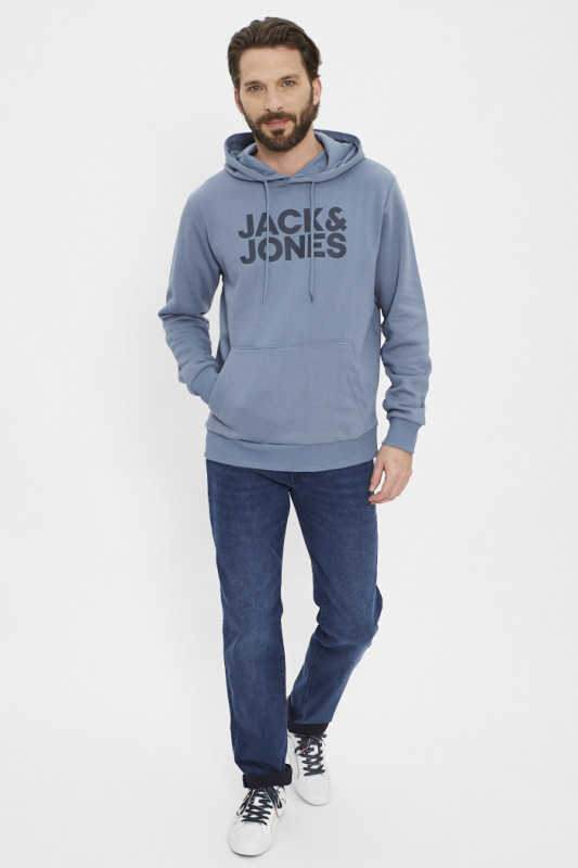 Sweat à capuche hood China blue jack & jones