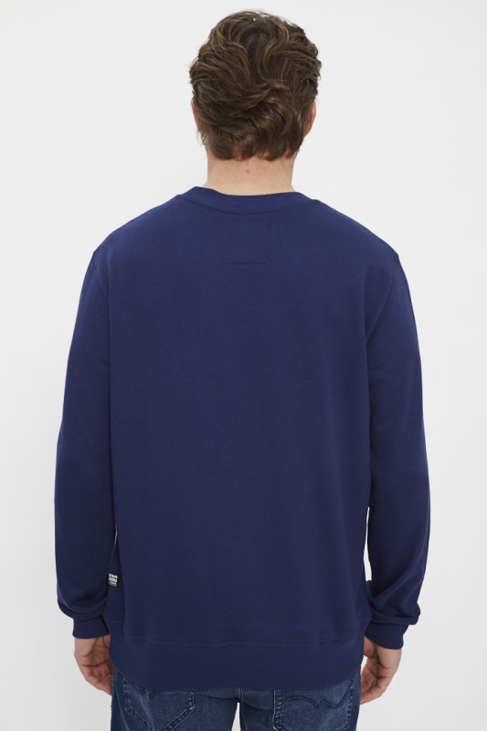 Sweat originals G-star bleu impérial pour homme