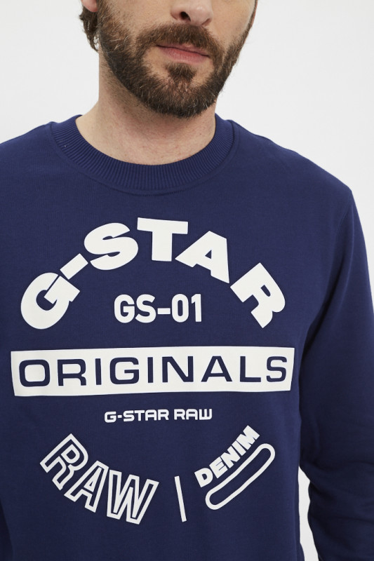 Sweat originals logo impérial blue