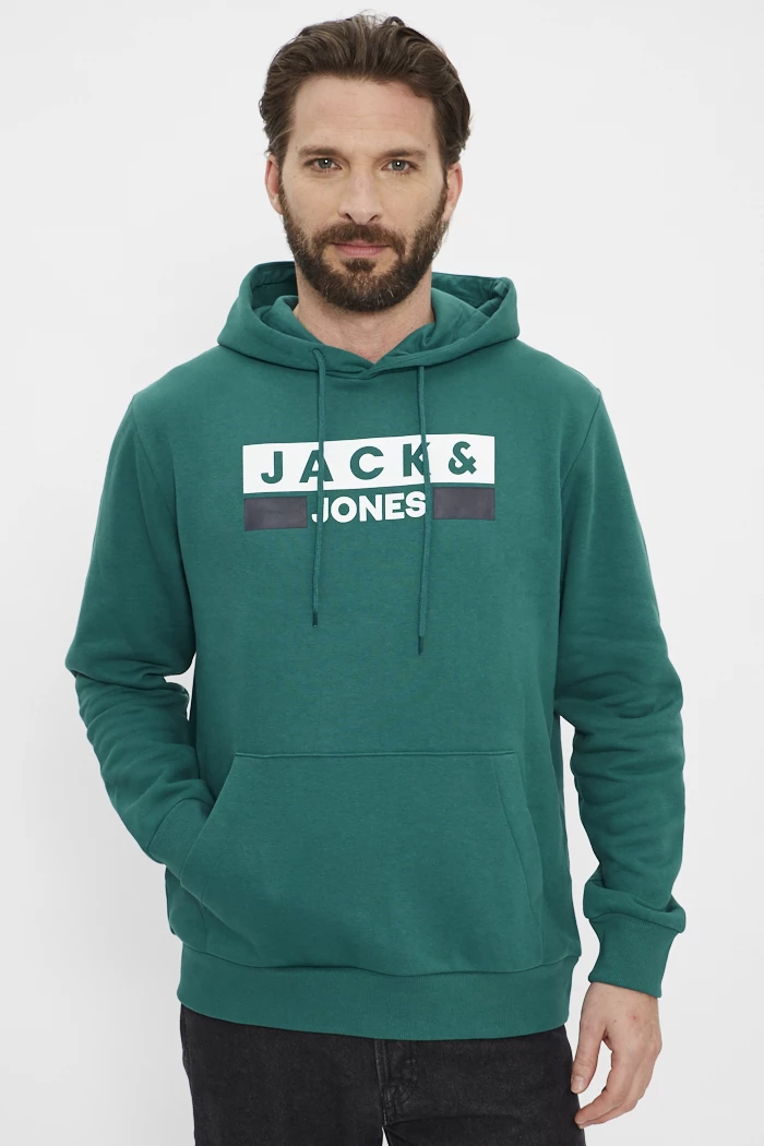 Sweat à Capuche Jack & Jones Jjhayato BTS Homme – Coupe Confortable – Pour Un Style Décontracté Automne/Hiver