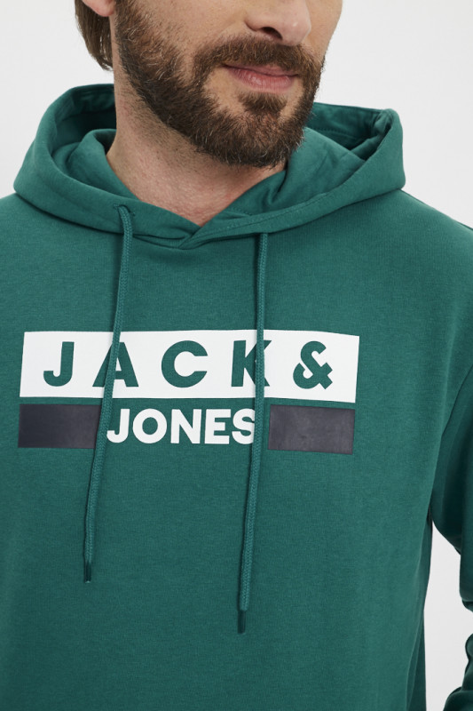 Sweat hood couleur storm pour homme