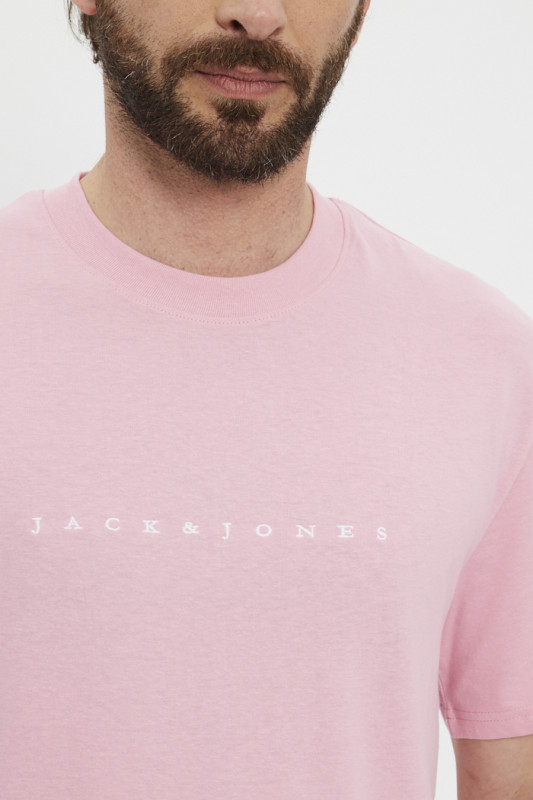 T-shirt pour homme avec logo brodé Jack & Jones