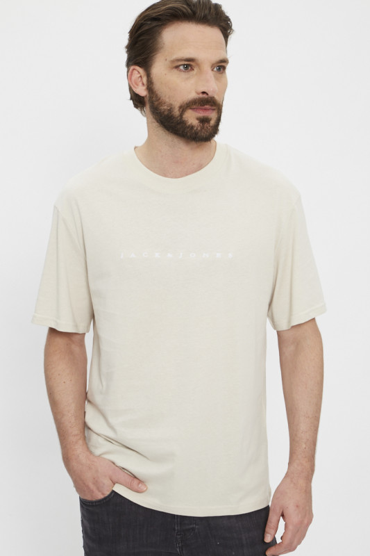 T-shirt avec logo brodé 100% coton