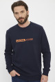 Neo sweat crew neck bleu