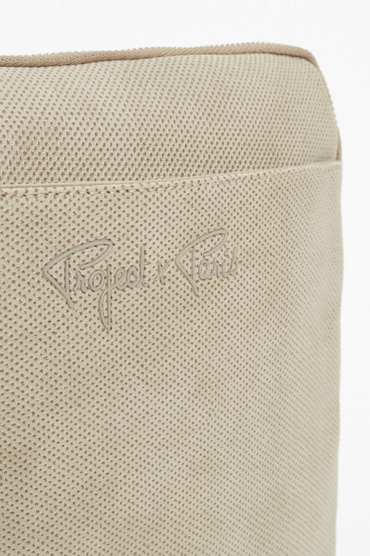 Sacoche unie beige Project X