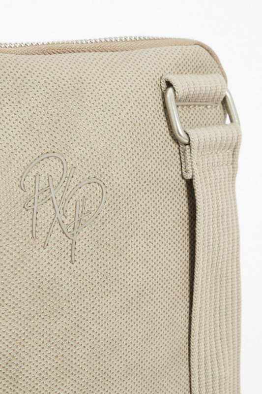 Sacoche unie beige Project X Paris