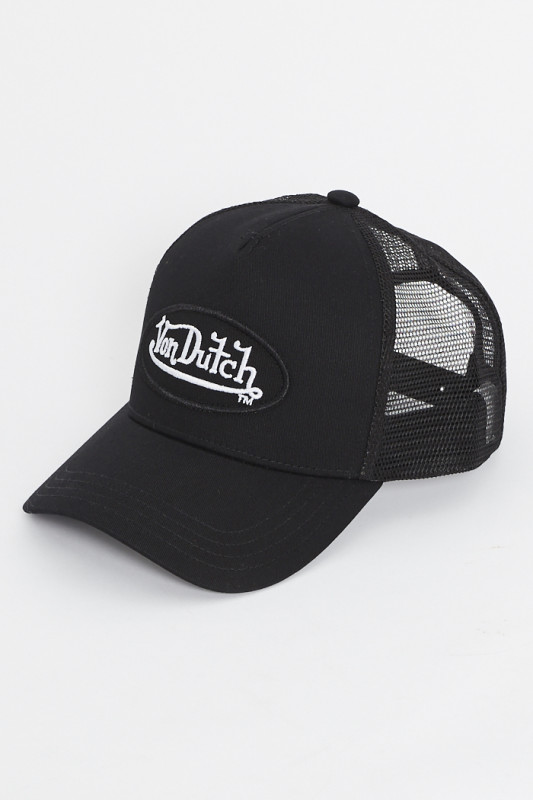 Casquette trucker noire
