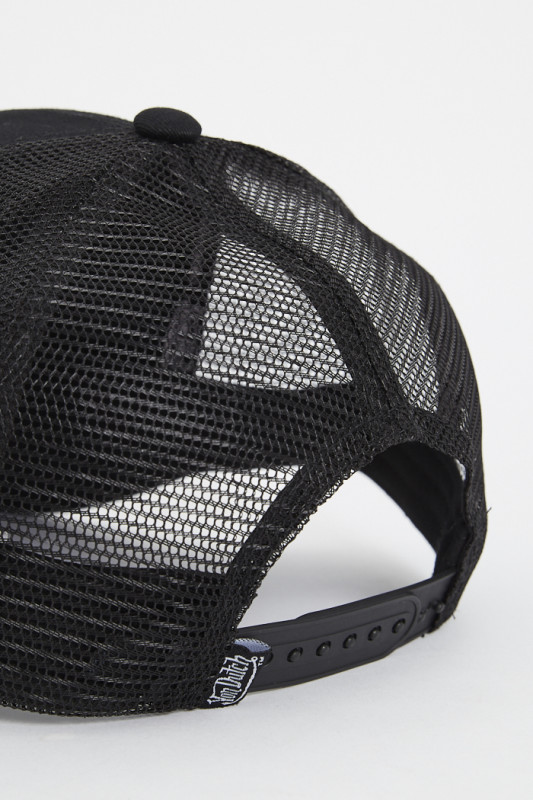 Casquette trucker noire homme